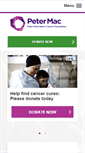 Mobile Screenshot of foundation.petermac.org